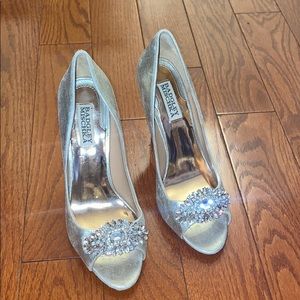 Badgley Mischka Rhinestone Pumps